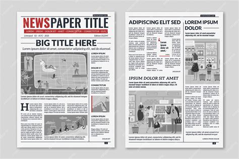 Newspaper Article Template