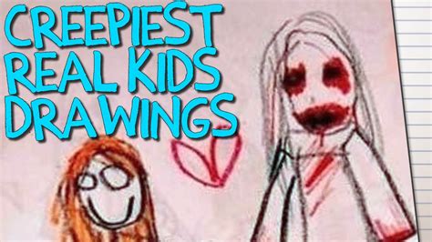 14 CREEPY Children's Drawings That Will TERRIFY You! - YouTube