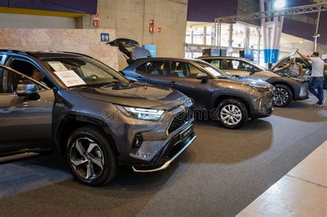 Toyota Rav4 Plug-in Hybrid Car at ECAR SHOW - Hybrid and Electric Motor ...