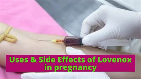 Side Effects of Lovenox for women Health - DGS Health