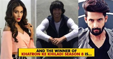 Khatron Ke Khiladi Season 8 (Fear Factor) - Final Winner is Here From ...