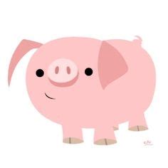 Cute baby pig clipart pigs baby - Clipartix