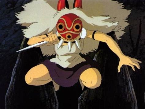 Tags: Anime, Dagger, Mononoke Hime, Studio Ghibli, San (Mononoke Hime) Princess Mononoke ...