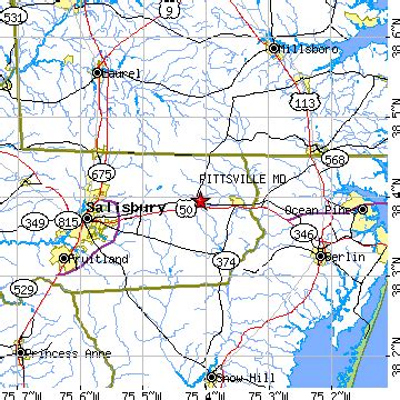 Pittsville, Maryland (MD) ~ population data, races, housing & economy