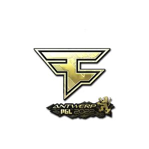 Sticker | FaZe Clan (Gold) | Antwerp 2022 | Pricempire.com