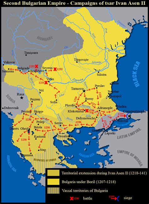 Bulgarian Empire (1185–1422) | Wiki Atlas of World History Wiki | FANDOM powered by Wikia