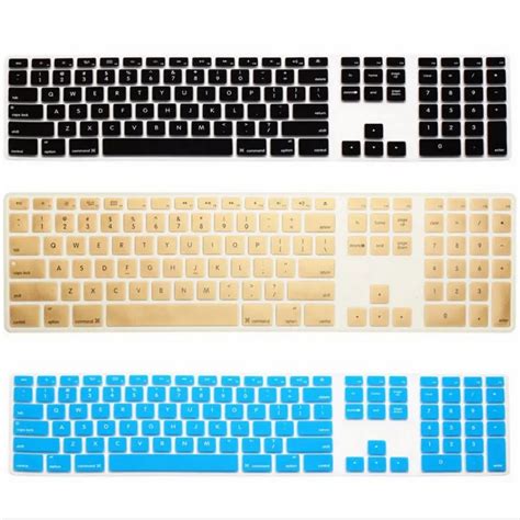 For Apple Keyboard Cover iMac G6 2pcs Desktop Protector Flim Colorful ...