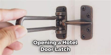 How to Open Hotel Door Latch | 8 Easy Steps (2024)