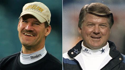 Legendary NFL coaches Bill Cowher and Jimmy Johnson found out on live ...