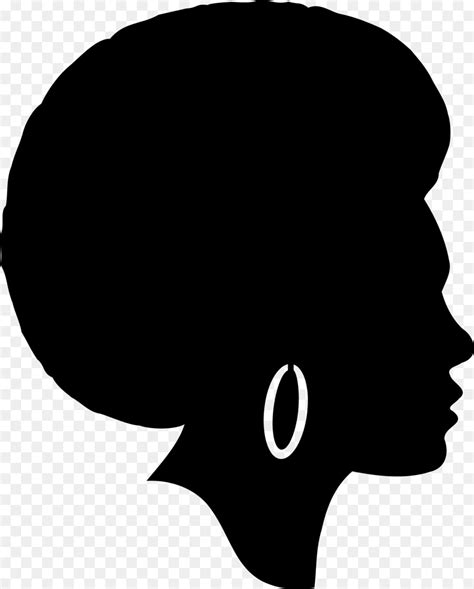 Free Afro Hair Silhouette, Download Free Afro Hair Silhouette png ...