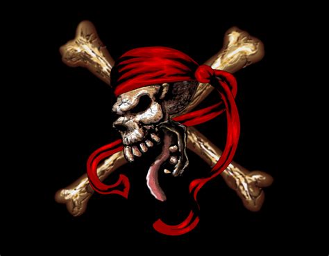 Ole' Pirate Skull Flag by EAR52069 on DeviantArt