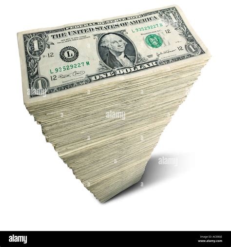 Stack of US 1 dollar bills Stock Photo - Alamy