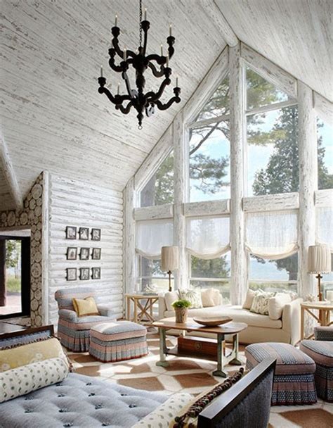 22 Luxurious Log Cabin Interiors You HAVE To See - Log Cabin Hub