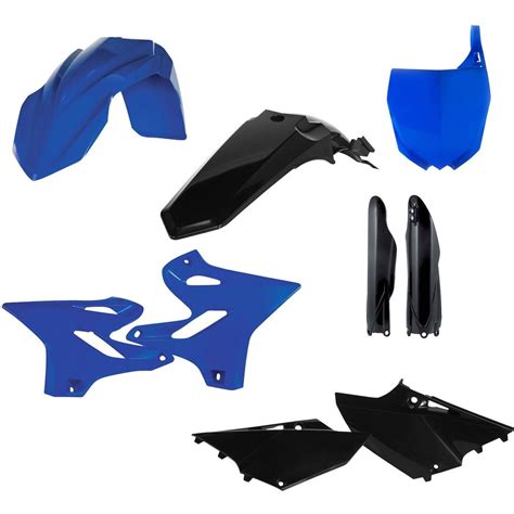 Acerbis Plastic Kit Full-Kit Yamaha YZ 125/250 15-21, Black/Blue | Maciag Offroad