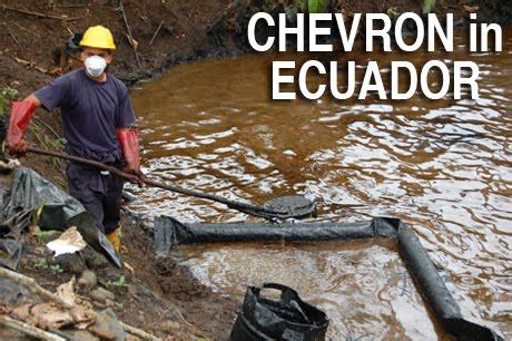 Chevron in Ecuador: July 2011