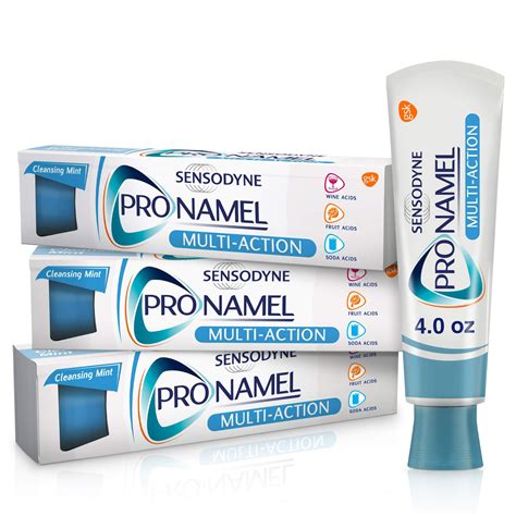 Sensodyne Pronamel Multi-Action SLS Free Toothpaste for Sensitive Teeth ...