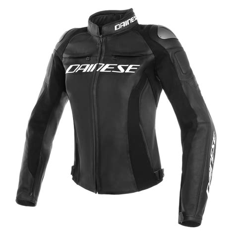 Dainese Racing 3 Perforated Lady Leather Jacket Black DA2533789-691 ...