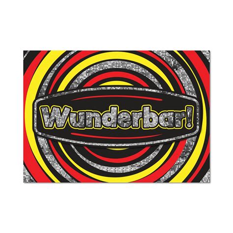 German Wunderbar postcards - SuperStickers