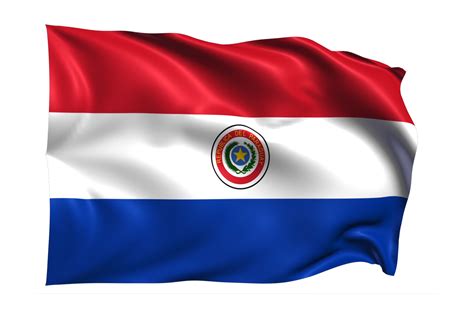 paraguay ondeando bandera fondo transparente realista 15309645 PNG