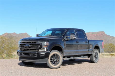 First-Ever Black Ford Oval Comes To 2020 Ford Super Duty Lariat Sport