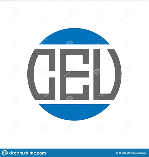 CEU Letter Logo Design On White Background. CEU Creative Initials ...