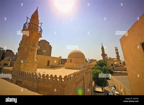 Old cairo mosques Stock Photo - Alamy