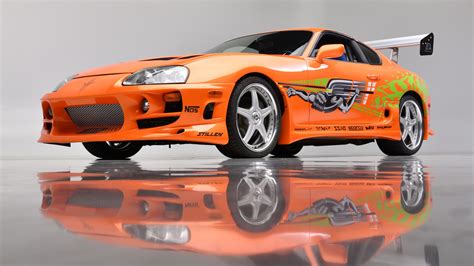 Paul Walker's "Fast and Furious" Toyota Supra Sells for Hollywood Money