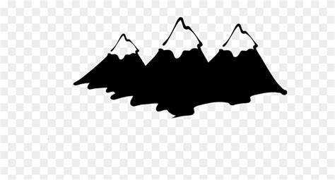 Mountain Clip Art - Mountain Clipart Black And White - Free Transparent PNG Clipart Images Download