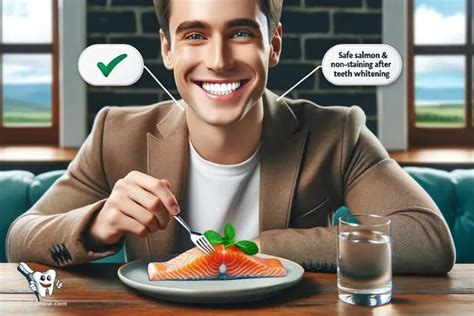 Can I Eat Salmon After Teeth Whitening? Yes!