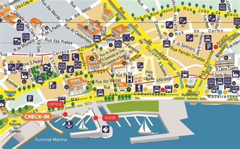 Mapa de Funchal - Guía Isla Madeira | Portugal