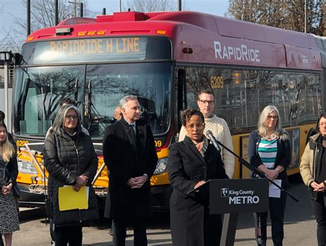 LEVY DOLLARS AT WORK | Thank you, Seattle! RapidRide H Line will begin traveling from downtown ...