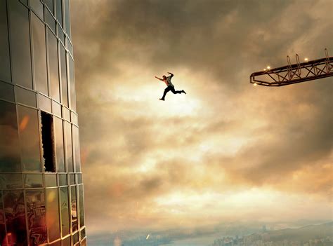 Glass building, Skyscraper, Dwayne Johnson, 2018 HD wallpaper ...