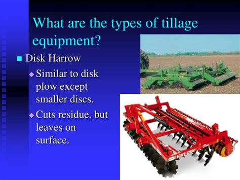 PPT - Soil Cultivation and Tillage PowerPoint Presentation - ID:2775046