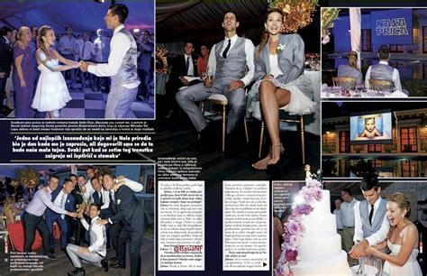 Novak Djokovic Jelena Ristic Wedding Picturess | Lipstick Alley