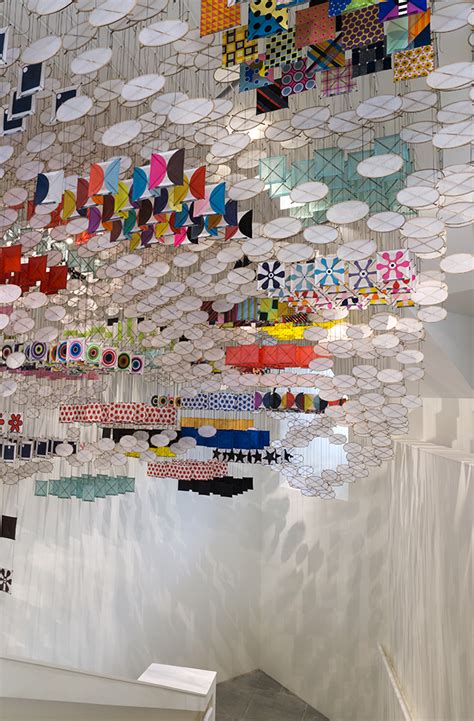 L'Architecture d'Aujourd'hui | Jacob Hashimoto - kites - 2018 - photo marc domage | L ...