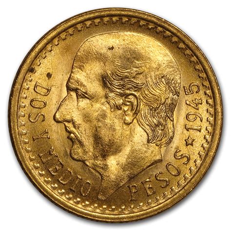 Buy 2.5 Mexican Peso Gold Coin - Varied Year - Guidance Corporation