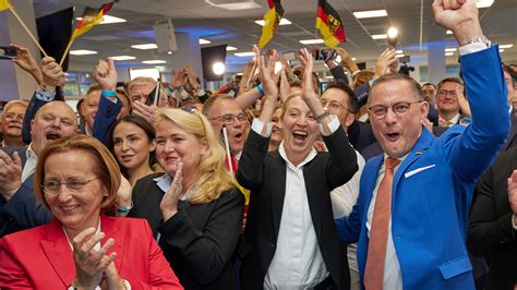 Germany’s AfD Rises to 2nd Place in E.U. Election - The New York Times