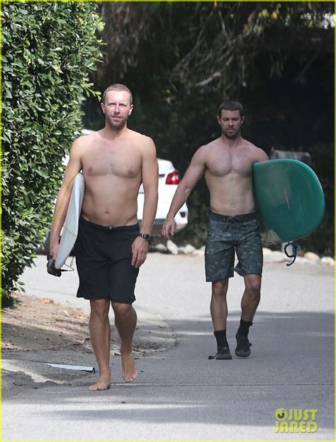 Photo: chris martin shirtless surfing 01 | Photo 4161480 | Just Jared ...