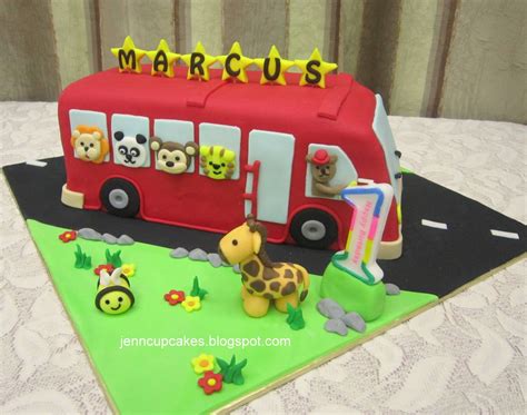 Cocomelon Bus Cake Topper