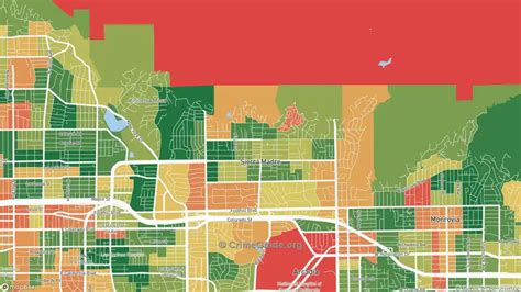 Sierra Madre, CA Violent Crime Rates and Maps | CrimeGrade.org