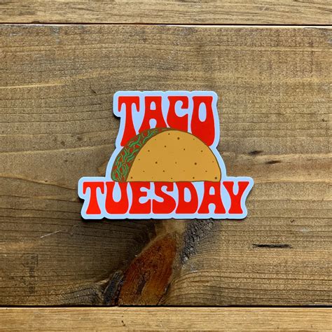 Taco Tuesday Sticker – Rivet Apparel Co.