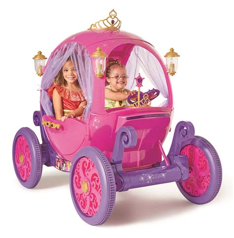 Cinderella Carriage Ride On Toy Make your little Cinderella’s dreams ...