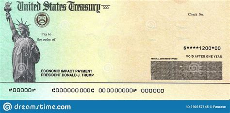 Stimulus check from United states Treasury Economic impact payment. 2020 Stimulu #Sponsored , # ...