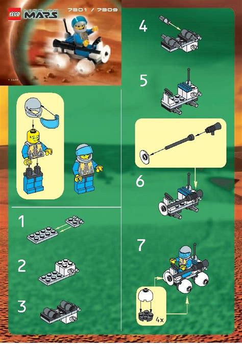 Space: Life on Mars - Rover [Lego 7309] | Lego, Lego instructions, Lego ...