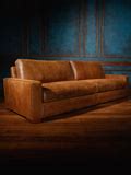 Downtown Cowboy Leather Sofa | Western Leather Furniture – Runyon's ...
