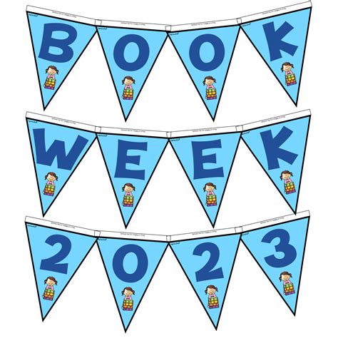 Book Week 2023 Bunting - Top Teacher