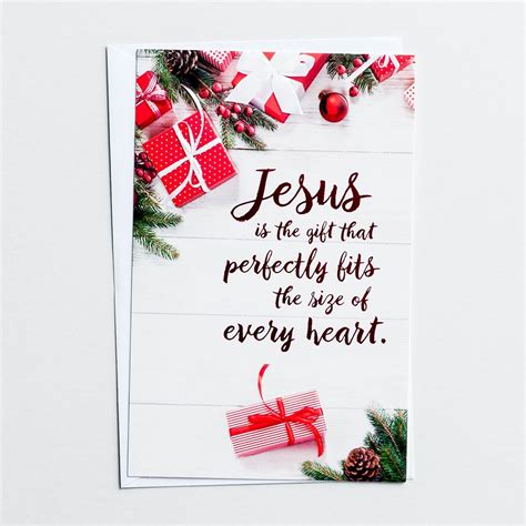 Jesus Is the Gift - 50 Christmas Boxed Cards, KJV | Christmas card ...