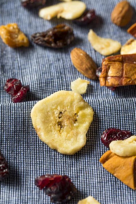 Organic Dried Fruit Trail Mix Stock Image - Image of figs, organic ...