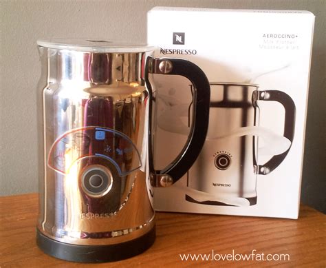 Nespresso milk frother review - Love Low FatLove Low Fat