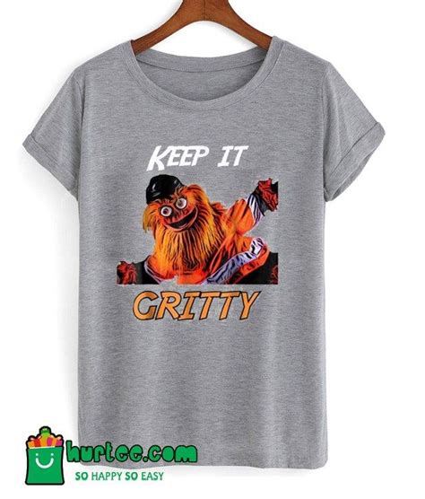 Keep It Gritty Philly Flyers Mascot T Shirt | Shirts, Cool shirts, T shirt